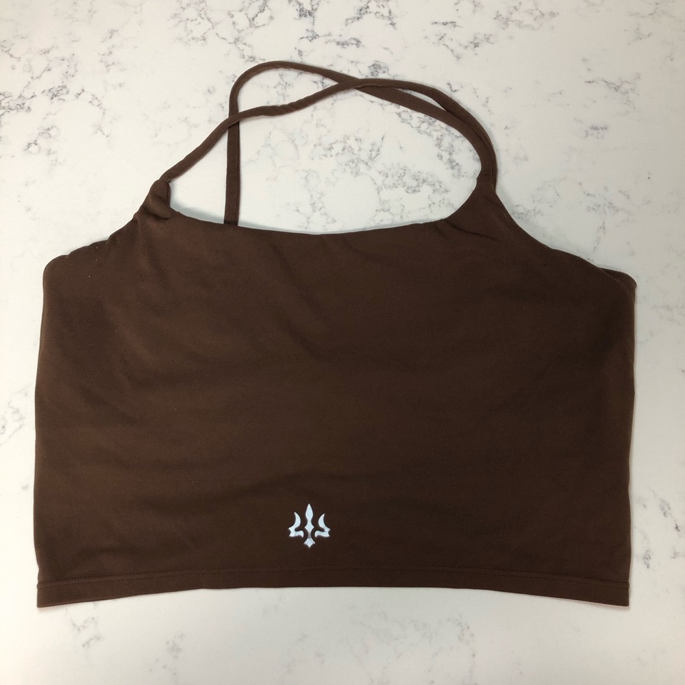 Brown Sports Bra Size 8 Strap Bra